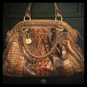 Brahmin Pecan-colored handbag